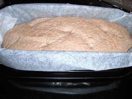 Ciabatta speziata al farro e zenzero (con pieghe a treccia)