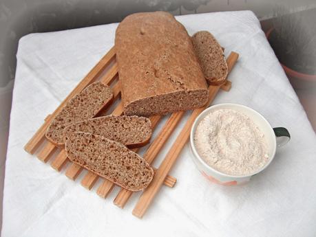 Ciabatta speziata al farro e zenzero (con pieghe a treccia)