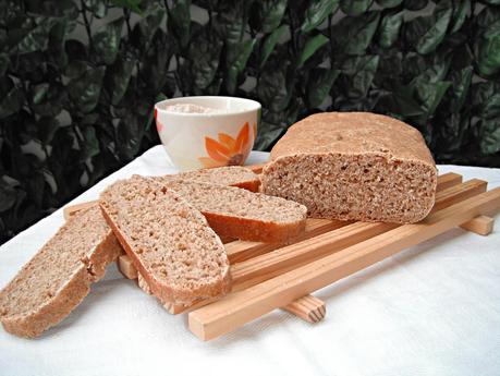 Ciabatta speziata al farro e zenzero (con pieghe a treccia)