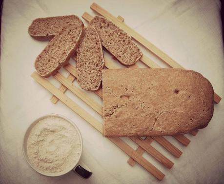 Ciabatta speziata al farro e zenzero (con pieghe a treccia)