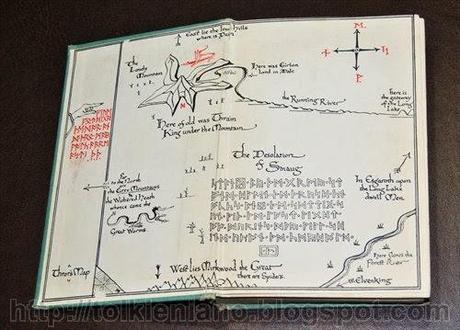 The Hobbit, edizione americana del 1954 ma stampata in Inghilterra