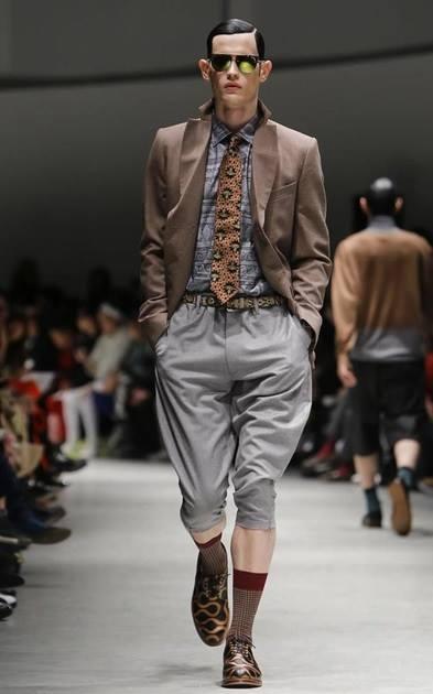 model jakub paston in vivienne westwood milano fashion week 2014