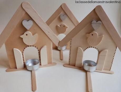 PICCOLE MANGIATOIE DI LEGNO