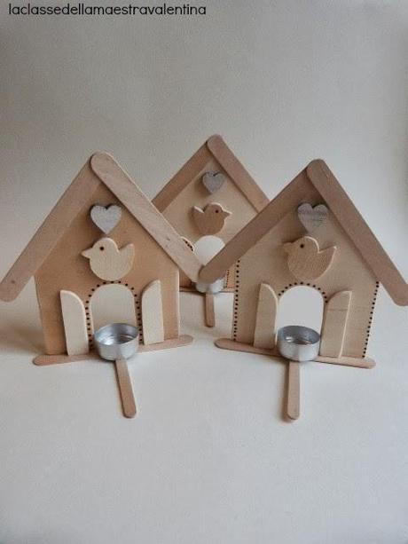 PICCOLE MANGIATOIE DI LEGNO