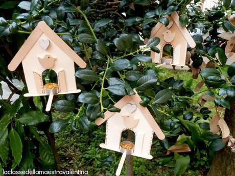 PICCOLE MANGIATOIE DI LEGNO