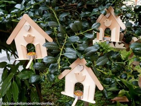 PICCOLE MANGIATOIE DI LEGNO