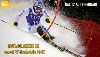 Lungo weekend sul canale Rai Sport 1 (canale 57 Dtt) con la Coppa del Mondo di Sci