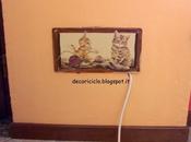 Camuffare scatola derivazione dell'impianto elettrico