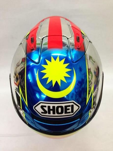 Shoei J-Force III Replica Z.Khairuddin Malesia 2012 by Zaki Design