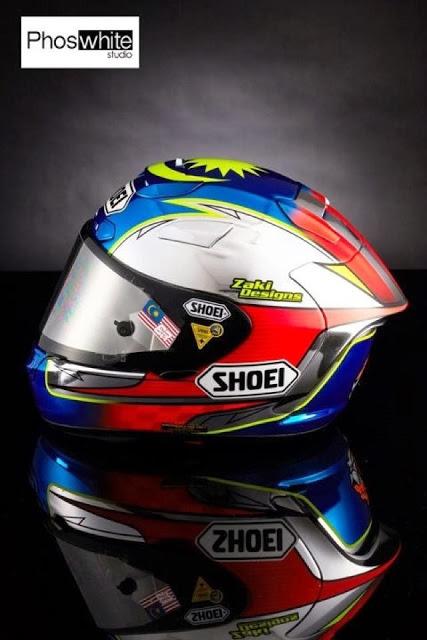 Shoei J-Force III Replica Z.Khairuddin Malesia 2012 by Zaki Design