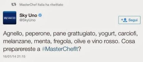 Il riassunto della 5ª puntata di Masterchef Italia, del 16 gennaio 2014