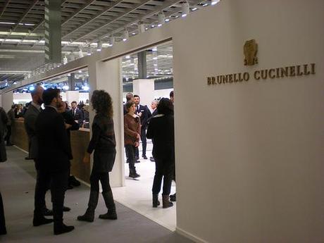 Lo stand di Cucinelli al Pitti Immagine Uomo 85