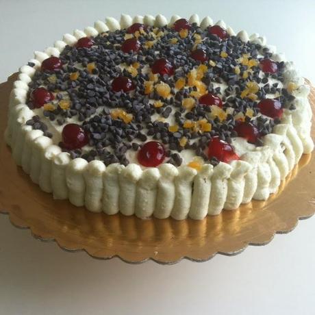 Cassata siciliana alla ricotta e cioccolato- variante siracusana