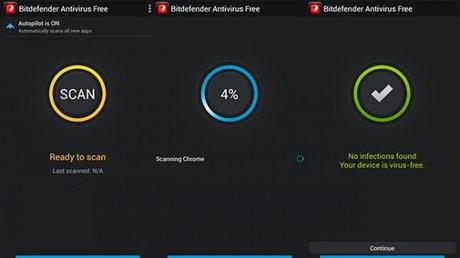 08 BitDefender AntiVirus Free 600x337 Ecco I Migliori Antivirus Per Android  applicazioni  virus tablet Smartphone protezione malware antivirus android 