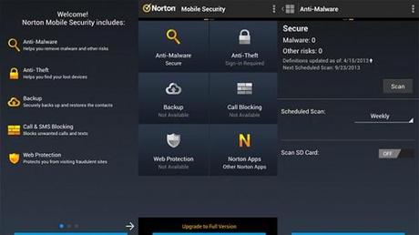 10 Norton Security Antivirus 600x337 Ecco I Migliori Antivirus Per Android  applicazioni  virus tablet Smartphone protezione malware antivirus android 