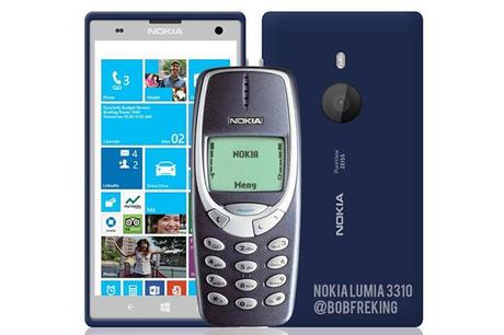Nokia 3310 il telefono più famoso diventa Nokia Lumia 3310