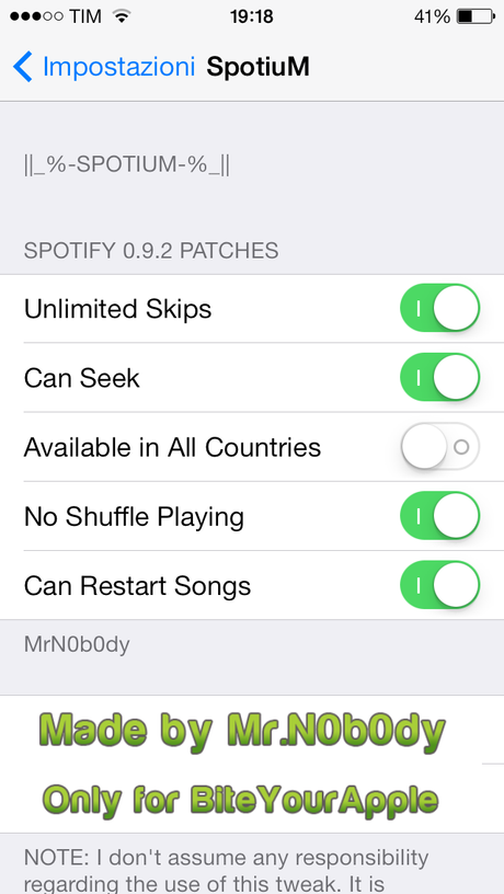 2014 01 16 07.20.41 00 E possibile usare Spotify Premium su iPhone, iPad e iPod senza pagare e completamente gratis?