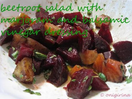 Chicken Stock e Beetroot Salad