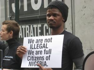 Una protesta per i diritti gay in Nigeria (ipsnews.net)