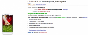 lg g2 offerta a 299€