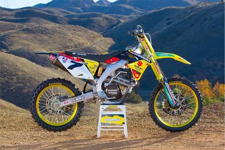 Suzuki RM-Z 450 J.Stewart Team Yoshimura Suzuki Factory Racing Team - Supercross USA 2014