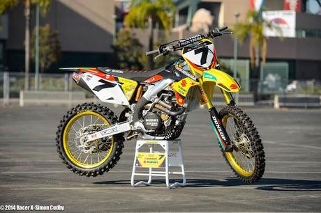 Suzuki RM-Z 450 J.Stewart Team Yoshimura Suzuki Factory Racing Team - Supercross USA 2014