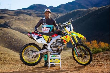 Suzuki RM-Z 450 J.Stewart Team Yoshimura Suzuki Factory Racing Team - Supercross USA 2014