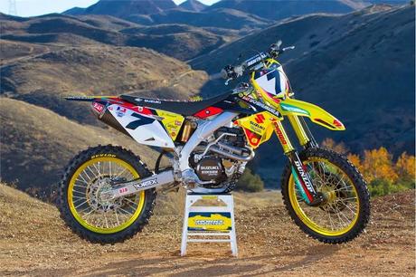 Suzuki RM-Z 450 J.Stewart Team Yoshimura Suzuki Factory Racing Team - Supercross USA 2014