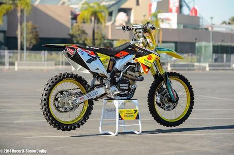 Suzuki RM-Z 450 J.Stewart Team Yoshimura Suzuki Factory Racing Team - Supercross USA 2014