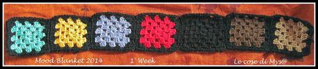 CROCHET MOOD BLANKET 2014: 1°/2° WEEK