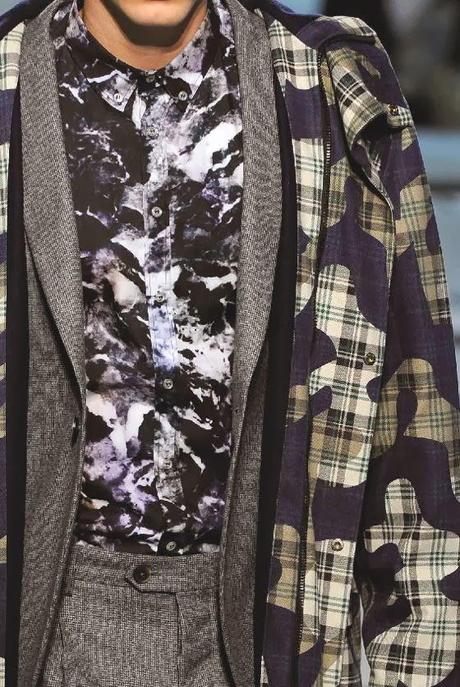 STAMPE,PATTERNS, TEXTURES E DETTAGLI DALLA RECENTE SETTIMANA DELLA MODA DI MILANO (AUTUNNO/INVERNO 2014/15 MENSWEAR) / 2