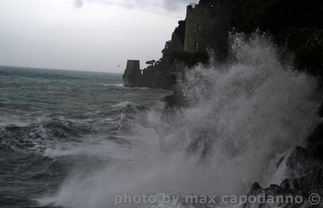 Mareggiata a Positano 19 gennaio