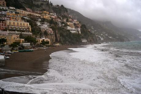 Mareggiata a Positano 19 gennaio