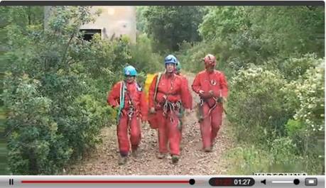 incidente grotta speleologo