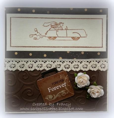 STAMPS & FUN = CREATIVITY CHALLENGE DT - EMBOSSING