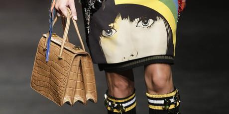 Prada Spring/Summer 2014 collection during Milan Fashion Week