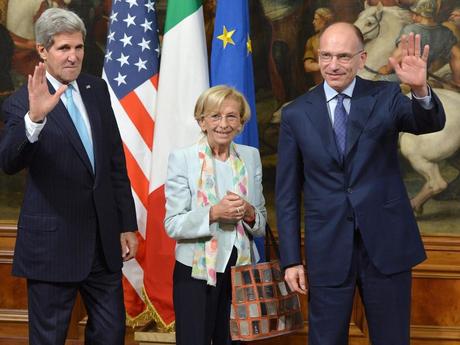 Letta - Bonino - Kerry