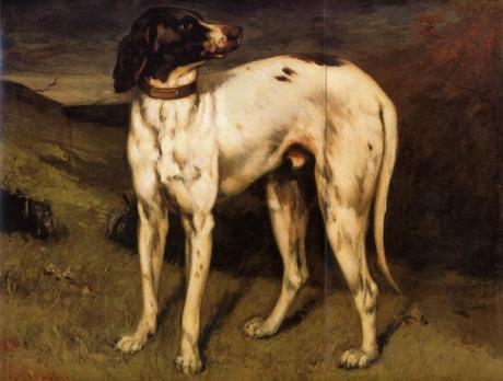 Cane da Ornans, olio su tela di Gustave Courbet 