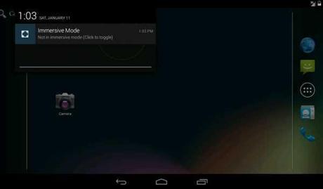 App in Full screen senza root Android KitKat Full-Screen Mode