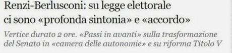 Renzi incontra Silviuccio: perchè errare è umano, perseverare è (P)Diabolico