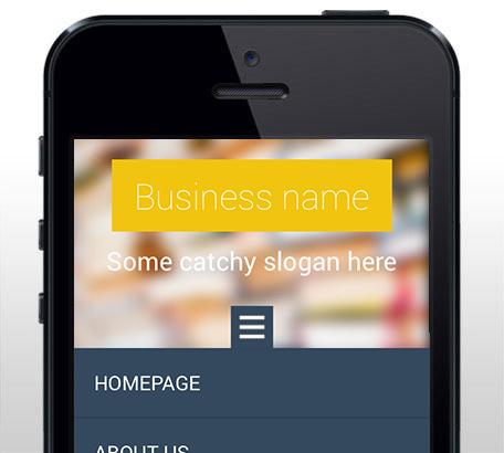 I nuovi mobile template di Webnode.