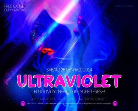 25/1 UltraViolet! Party @ Made Club Como