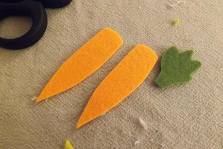 felt food tutorial: la carota