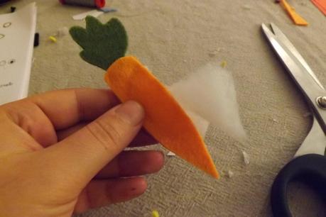 felt food tutorial: la carota