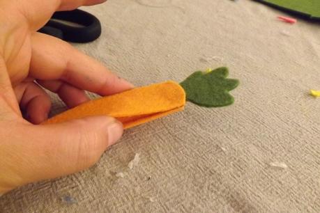 felt food tutorial: la carota