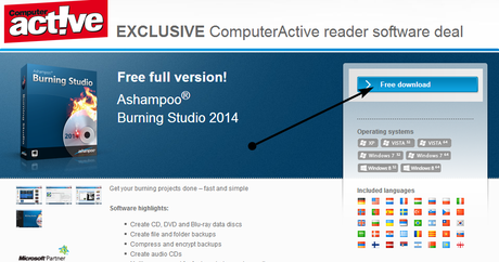 6 Ashampoo Burning Studio 2014 Gratis: Ottimo programma per masterizzare CD, DVD e Blu ray in modo facile e veloce [Windows App]
