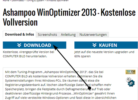 7 Ashampoo WinOptimizer 2013 gratis: Ecco il miglior programma per velocizzare Windows