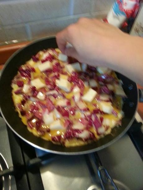 Cubotti di radicchio e latteria