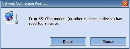 Risolvere errore 651, Windows Vista Reset di rete e connessioni Internet