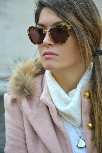 Candy pink coat